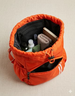 Bolsa/Mochila Deporte Naranja