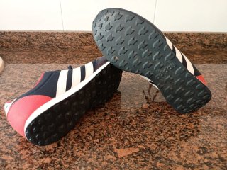 Zapatillas Adidas Vracer 2.0 Azul y Rojo