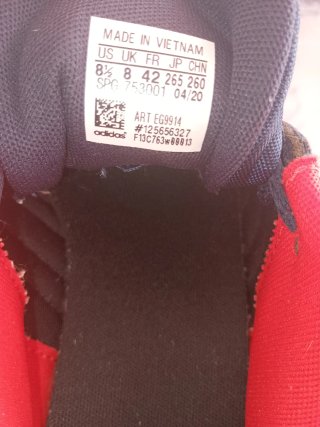 Zapatillas Adidas Vracer 2.0 Azul y Rojo