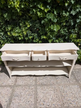 Mueble aparador estilo cabriolé-provenzal vintage