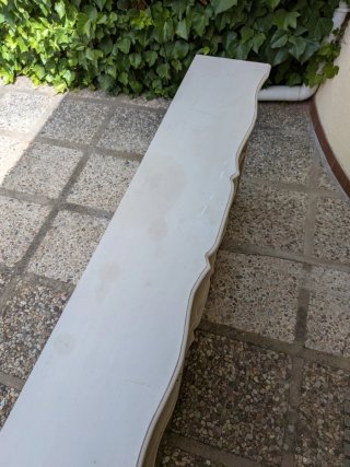 Mueble aparador estilo cabriolé-provenzal vintage