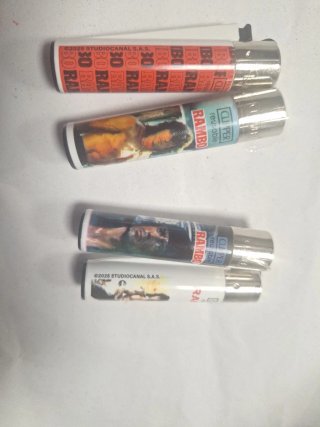 Accendini Clipper Rambo - Set 4 pezzi