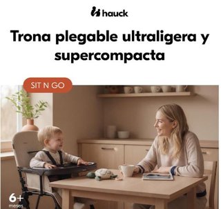 Trona Hauck Sit N Go Plegable