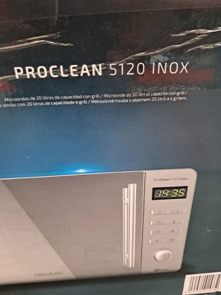 Microondas Cecotec 20L Grill Proclean 5110