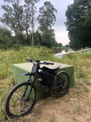 Bicicleta Eléctrica Ebike Negra