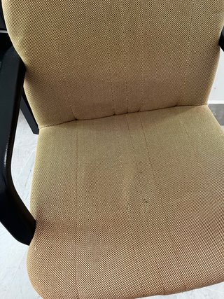 Silla de oficina giratoria tela y plástico