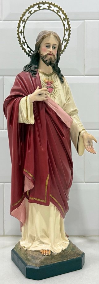 ANTIGUO SAGRADO CORAZÓN SELLADO OLOT