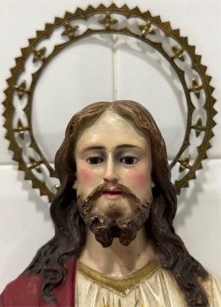 ANTIGUO SAGRADO CORAZÓN SELLADO OLOT
