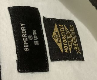 Camiseta Superdry Logo Béisbol Talla L