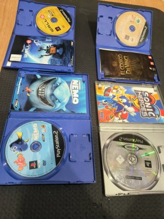 Lote 4 Juegos completos Sony PlayStation 2 PS2