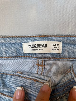 Pull&Bear Pantalón Corto Vaquero