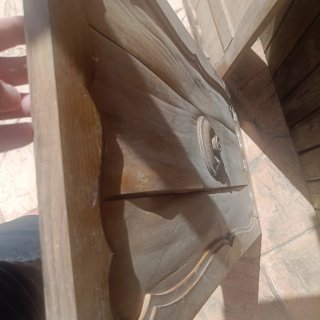Puertas de armario de castaño