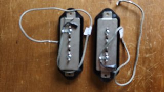 Set Pastillas Lindy Fralin P-90 Dogear