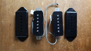 Set Pastillas Lindy Fralin P-90 Dogear