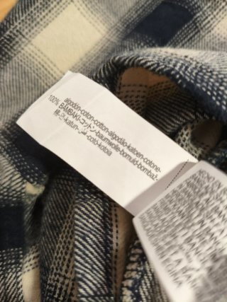 Camisa cuadros niño Zara invierno 18-24 meses