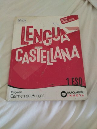 Lengua castellana, 1 ESO, Programa Carmen de Bu...