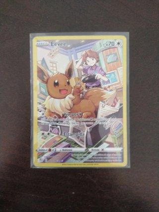 Carta Pokémon Eevee Fan Art