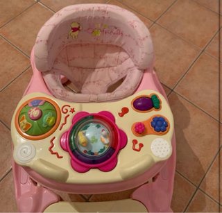 Andador Bebe Winnie the Pooh Rosa