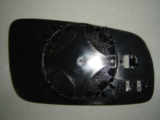 Cristal Retrovisor Izquierdo, Asferico, Termico, Azulado, Con Soporte (Modelo Grande) para Audi A3 1996, A4 1994, A6 1994 y A8 1994, Seat AROSA 1997, CORDOBA 1999, IBIZA II 1999, LEON 1999 y TOLED...