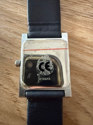 Reloj Duward Cuarzo Acero y Piel