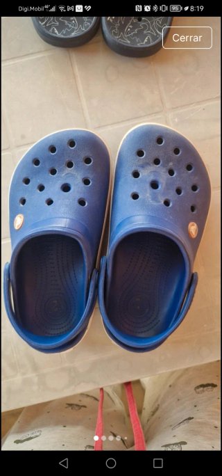 Crocs J1 niño 32/33 chanclas zueco