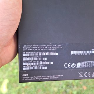iPhone 12 Pro Max 128GB Azul - Batería 100%