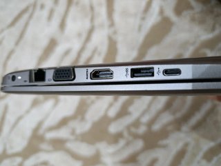 Portátil HP Táctil Plata y Negro