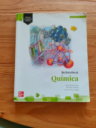 Pack de llibres 2n de Batxillerat científic