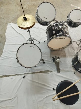 Batería Musical Infantil Millenium