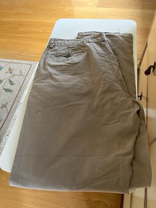Pantalón largo Lacoste marrón