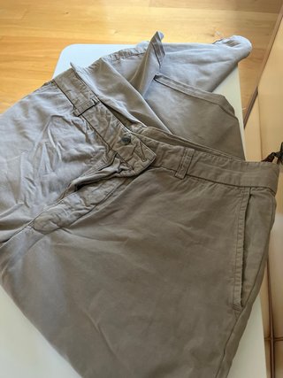 Pantalón largo Lacoste marrón