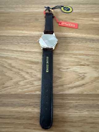Reloj Duward Cuarzo Dorado y Marrón