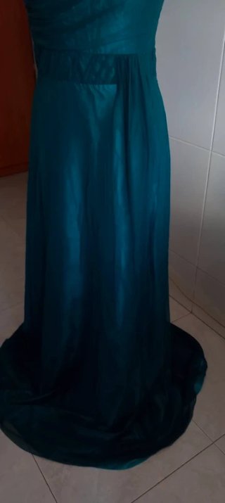 Vestido fiesta asimétrico T. S