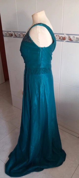 Vestido fiesta asimétrico T. S