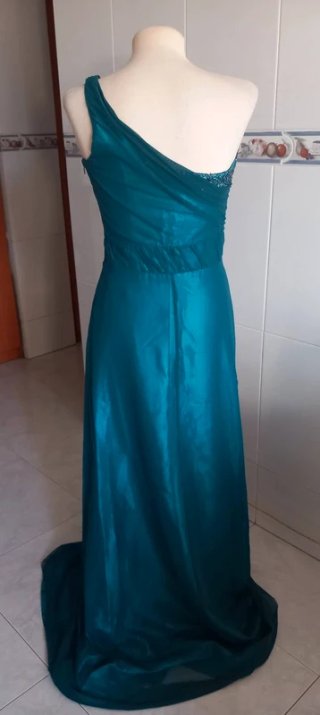 Vestido fiesta asimétrico T. S