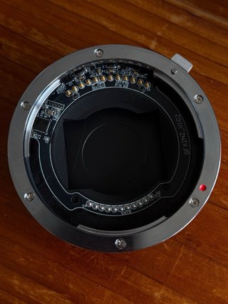 Adaptador Boryoza GFX a Nikon Z