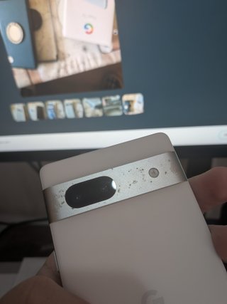 Google Pixel 7a con caja