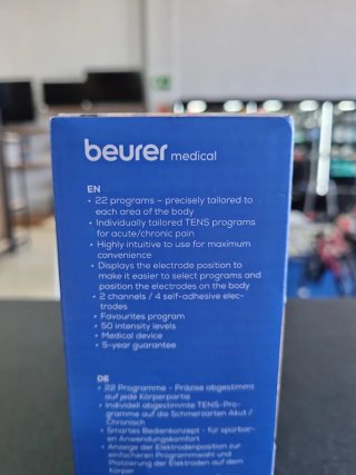 ELECTROESTIMULADOR BEURER EM56/EMS DIGITAL