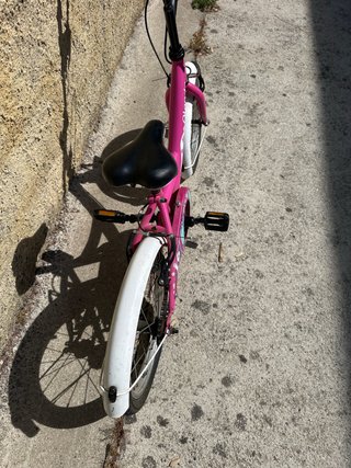 Bicicleta infantil rosa Olanda 16
