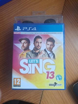 Let's Sing 13 PS4 con 2 micrófonos