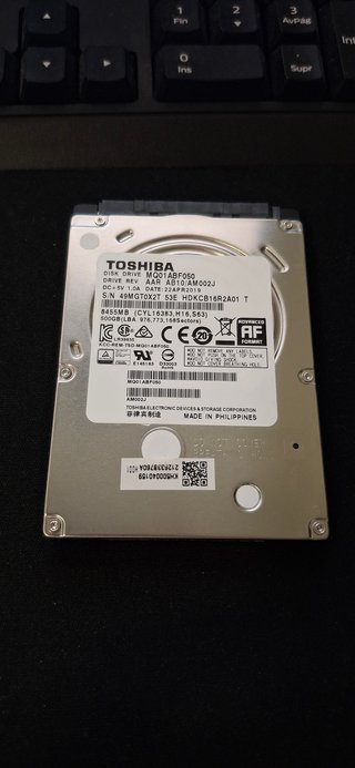 Disco Duro Toshiba 2.5 500GB MQ01ABF050