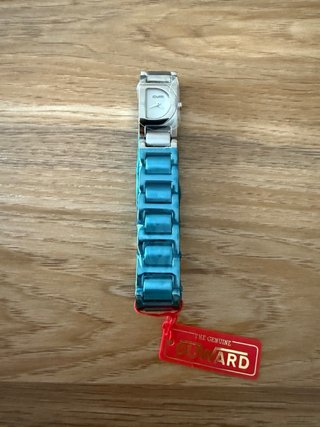 Reloj Duward Plata y Turquesa