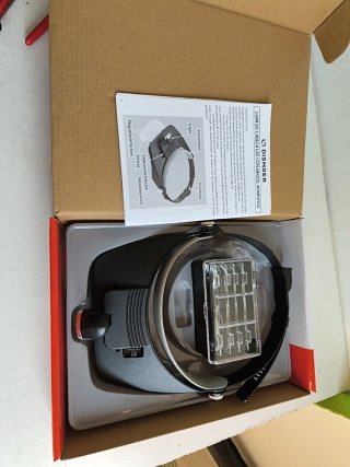 Lupa de cabeza Dismóer con LED