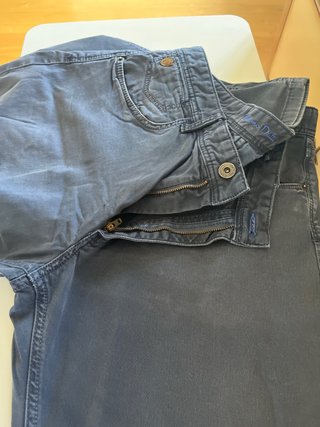 Pantalón Massimo Dutti Hombre Azul