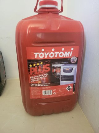 Parafina Toyotomi 20L para estufas