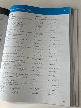 Matemáticas II. 2o de Bachillerato