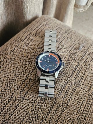 Reloj Lacoste Azul y Plateado