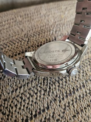 Reloj Lacoste Azul y Plateado