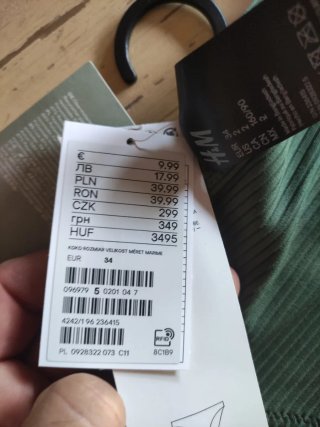 Lote 3 Braguitas Bikini H&M Talla XS