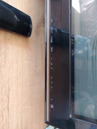 Televisión LG Negra